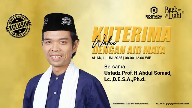 Kajian Islam Kuterima Walau Dengan Air Mata: Belajar Menerima Takdir dengan Lapang Dada
